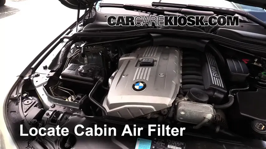 2006 BMW 530xi 3.0L 6 Cyl. Wagon Filtre à air (intérieur)